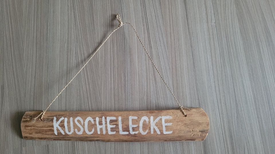 Holzdeko Aufhänger Kuschelecke neu in Dortmund