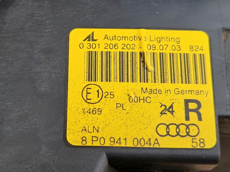 Audi A3...8P...Frondscheinwerfer für vorne links...( Beifahrer ). in Heinsberg