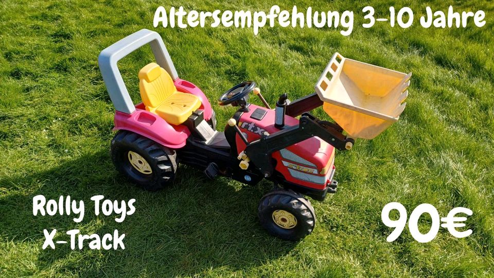 Mehrere Trettrecker Traktor Trecker Rolly Toys in Barlt