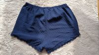 Schlaf-Shorts Gr. 40 blau mit Spitze Schlafhose Pyjama Shorts Berlin - Reinickendorf Vorschau