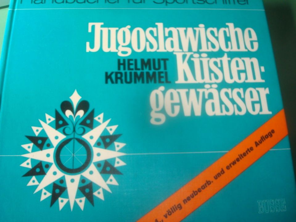 Bootsführer Handbuch Sportschiffer - Jugoslawische Küste 1974 in Velbert