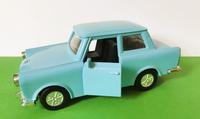 Blauer Trabant 601 mit Rückzugmotor-12,5 cm-DDR 1989-NEU! Gerbstedt - Welfesholz Vorschau