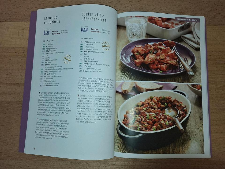 Weight Watchers  Ofengerichte  Kochbuch  mit tolle Gerichte  top in Bodenkirchen
