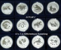 LUNAR 2 KOMPLETTE COLLECTION 12 x 1 OZ SILBER MUENZEN Berlin - Spandau Vorschau