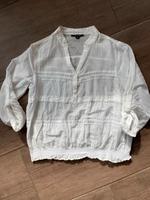 Weiße Damen comma Bluse mit Seide und spitze Hessen - Maintal Vorschau