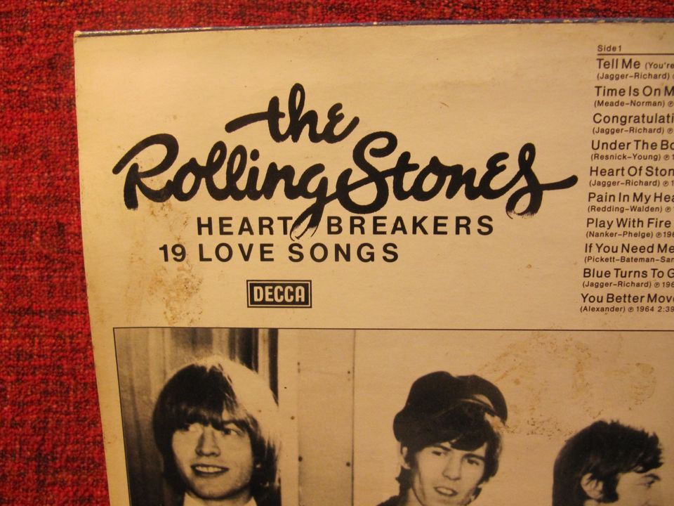 the Rolling Stones - Heart Breakers 19 Love songs      Vinyl / LP in Holzwickede