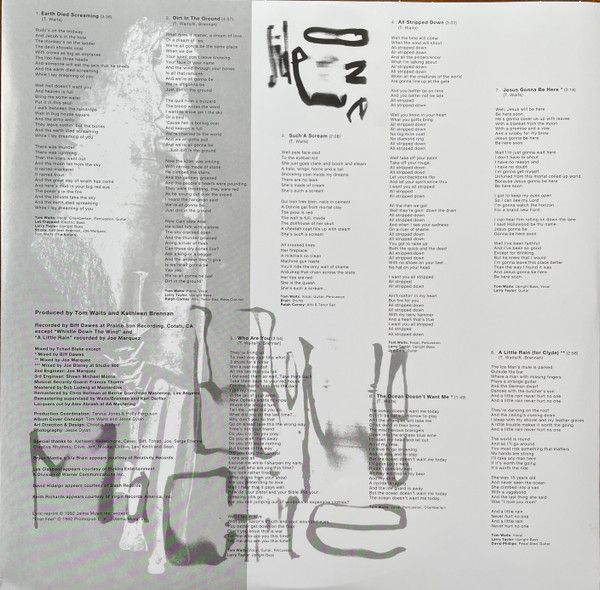 Tom Waits – Bone Machine Colored Limited LP in Köln
