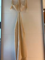 Kleid gehäkelt Boho Shein rückenfrei neckholder beige schlitz Bayern - Kempten Vorschau