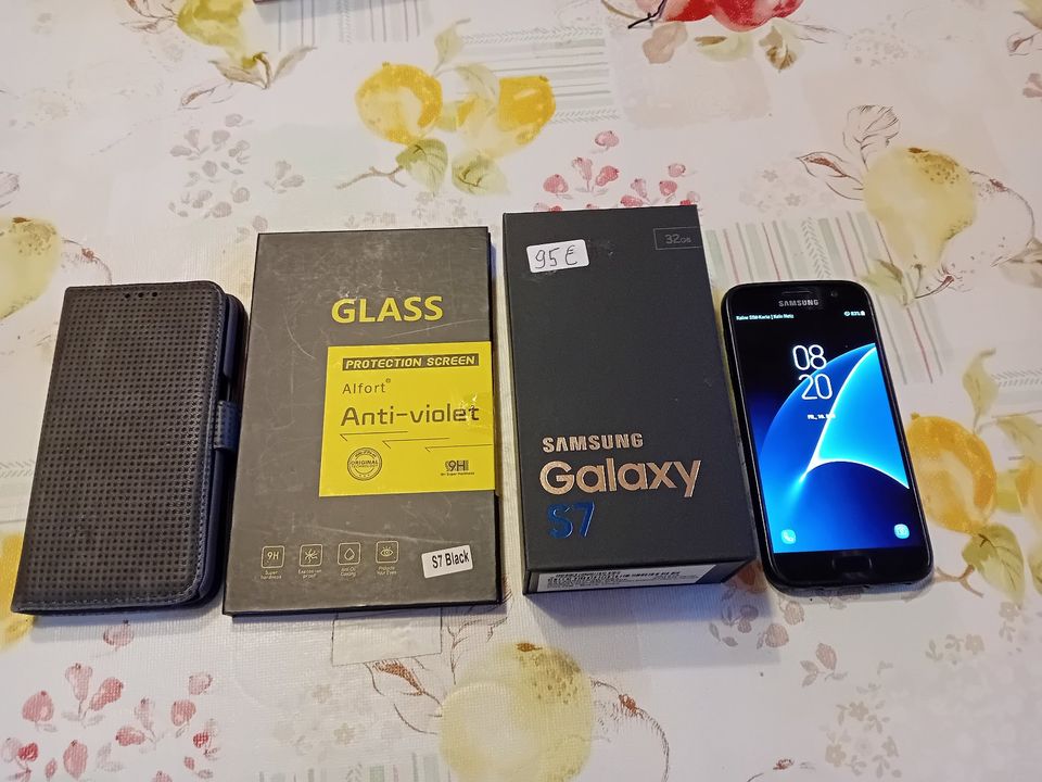 Samsung galaxy S7 - 32 GB -White Pearl - 4G - LTE - Top Handy. in Aholming