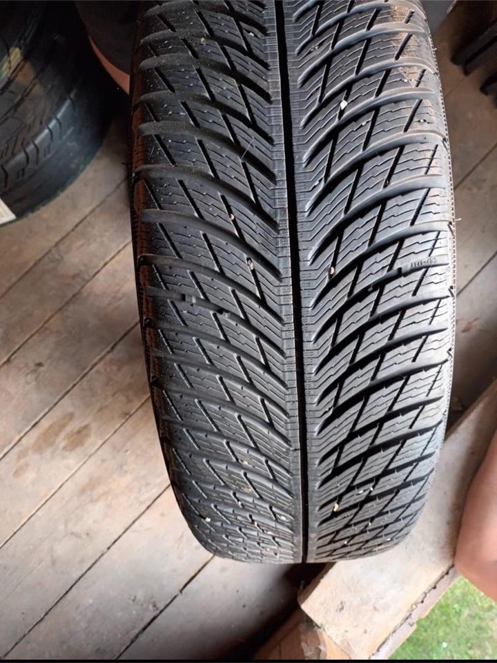 Alufelgen mit Winterreifen 5x112, 205/55R17, Mercedes  Felgen in Plauen