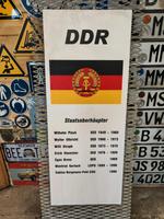 DDR Schild-Tafel auf Grenz-Zaun Niedersachsen - Zeetze Vorschau