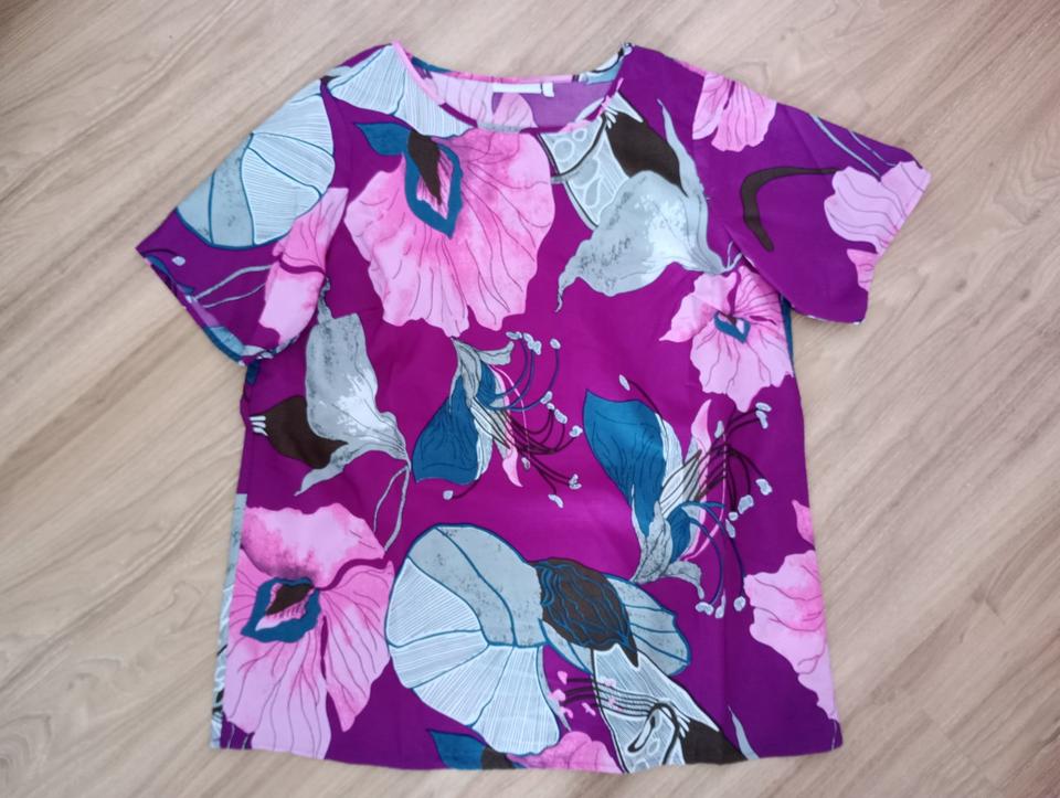 Zizzi Oversized-Bluse Gr.S Pinktöne magenta Umstandsbluse in Limburgerhof
