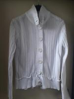 Schöne lange weiße Damen Strickjacke L.O.O.G. Gr XL sehr gut Sachsen - Wohlbach Vorschau