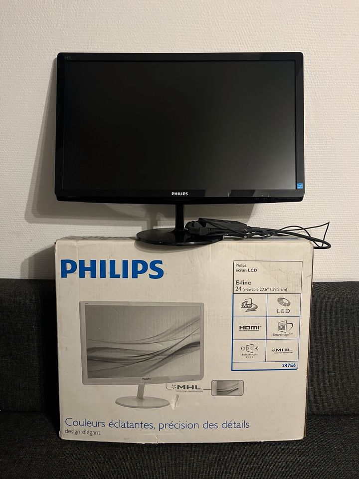 Philips Monitor 24 Zoll 1ms Reaktionszeit! in Nürnberg (Mittelfr)