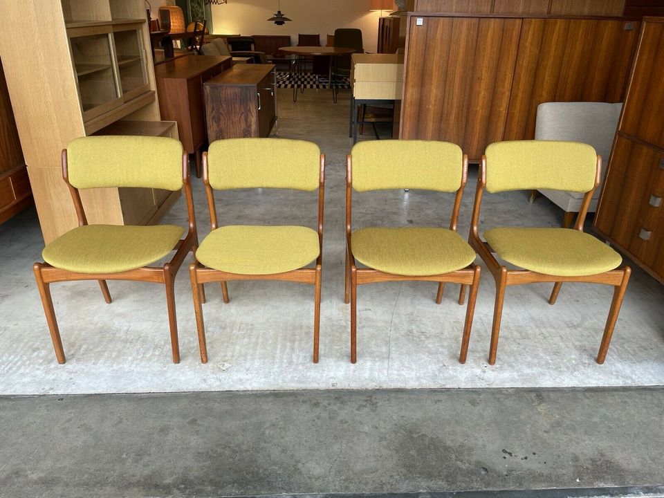 60er Danish Design Teak Stühle Buch Mid Century Esszimmerstühle in Bremen