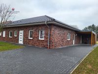 *Reserviert* Exklusiv bei uns: Nur noch eine Doppelhaushälfte verfügbar!  Hochmoderner Neubau-Bungalow, A+ Energieeffizienz, Wärmepumpe, Carport und Garten Niedersachsen - Saterland Vorschau