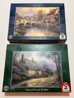 2er Set Schmidt 1000 Teile Puzzle Thomas Kinkade Painter of Light Nordrhein-Westfalen - Nettetal Vorschau