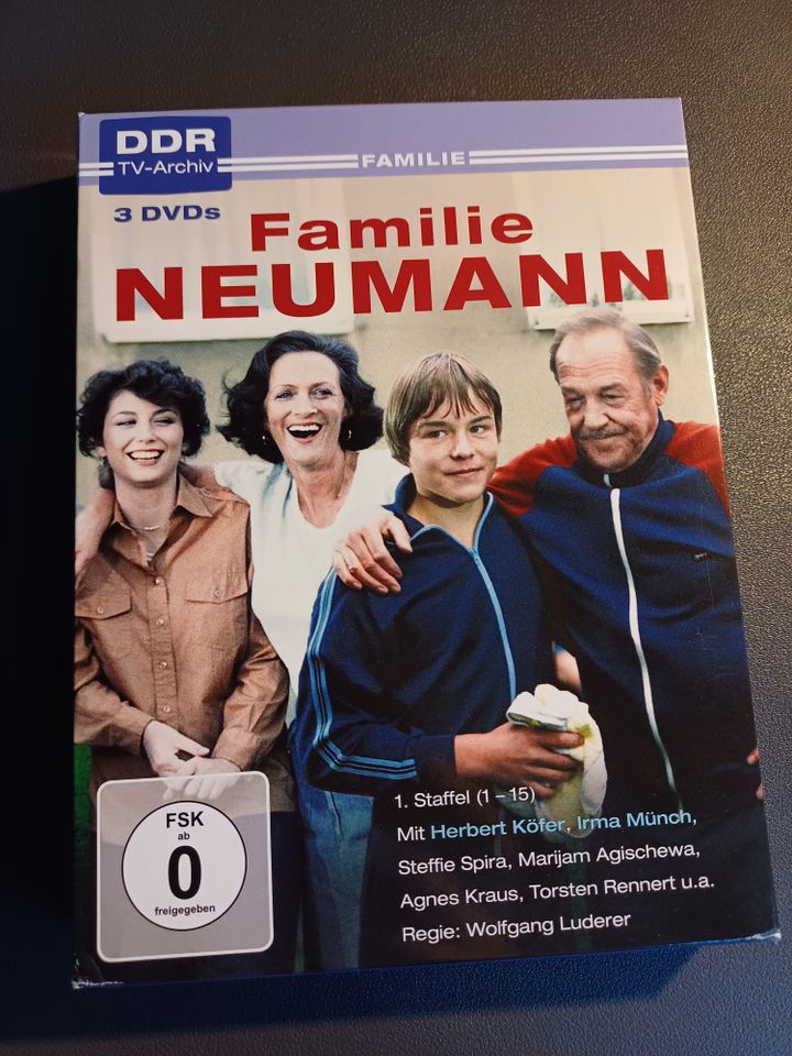 3 DVD's, DDR TV-Archiv, Familie Neumann, Staffel 1 (15 Folgen) in Rostock