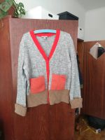 Cos Strickjacke Cardigan M 38 reine Wolle Grau Orange Leipzig - Knautkleeberg-Knauthain Vorschau