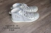 Superfit Gr 32 Mädchen Schuhe Silber Brandenburg - Zehdenick Vorschau