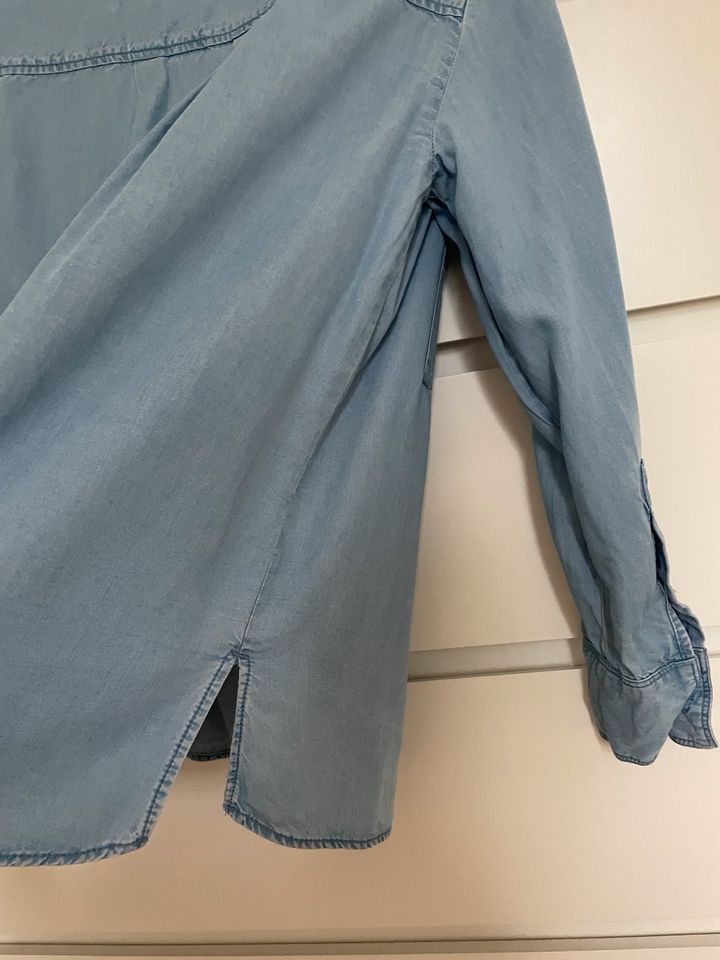 Mango Jeanshemd Bluse Hemd Gr S hellblau in Hamburg