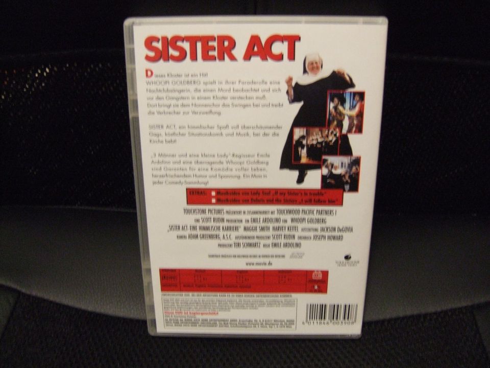 DVD Sister Act DVD mit Whoopi Goldberg in Essenbach
