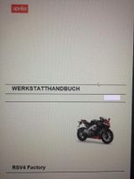 Werkstatthandbuch Aprillia RSV4 2009- Baden-Württemberg - Neresheim Vorschau