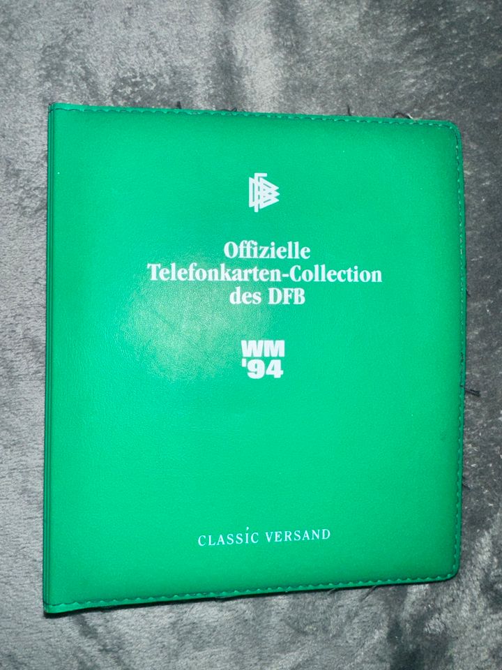 WM'94 | EM | Deutschland | Telefonkarten-Collection | DFB in Mettmann