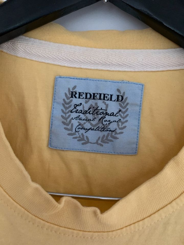 Herren T-Shirt gelb mit Aufdruck Redfield in Hamburg