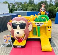 Hüpfburg"Banana Monkey"5x5,6m Mieten /Leihen *WE-Special 229,00 € Brandenburg - Mittenwalde Vorschau