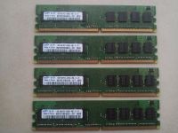 4x 1GB RAM DDR2 PC2-6400U Samsung Bayern - Bach an der Donau Vorschau