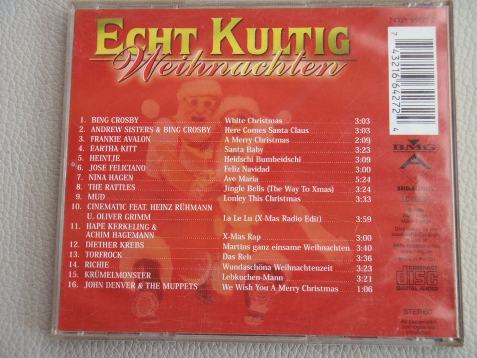 cd echt kultig  weihnachten ,gebr. in Moormerland