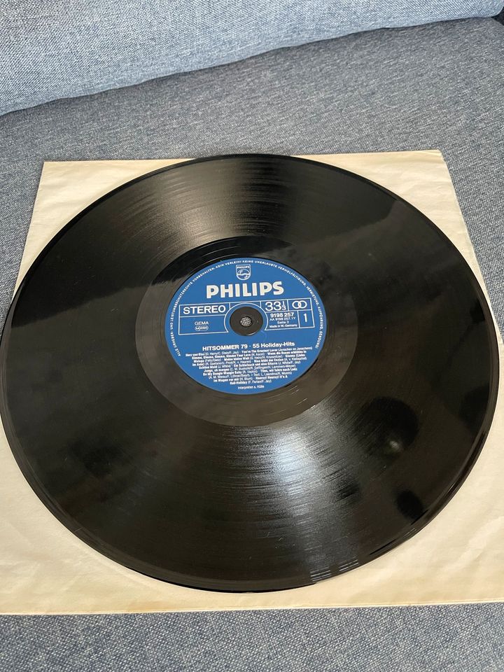 2 LP Langspielplatte Hit-Sommer 79 Philips in Kyritz