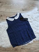 Bluse Shirt mit Punkten und Kragen Gr. S NEU! Sachsen - Görlitz Vorschau