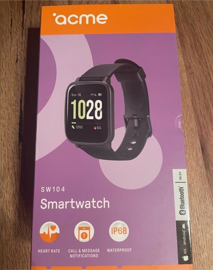 Smartwatch NEU ❤️ Uhr Fitness Touchscreen ACME SW104 OV in Sachsen - Taucha  | eBay Kleinanzeigen ist jetzt Kleinanzeigen