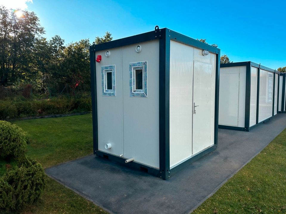 **Sanitärcontainer | WC Container | Toilettencontainer | Mobile Sanitäranlage | 2,10m x 2,40m** in Wilhelmshaven