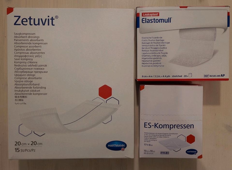 Verbandmaterial Set Zetuvit, ES-Kompr., Elastomull in Kiel