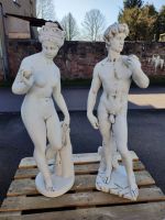 XXL Premium Statue David+Venus Stein 120cm hoch Garten Deko Figur Bayern - Hofkirchen Vorschau