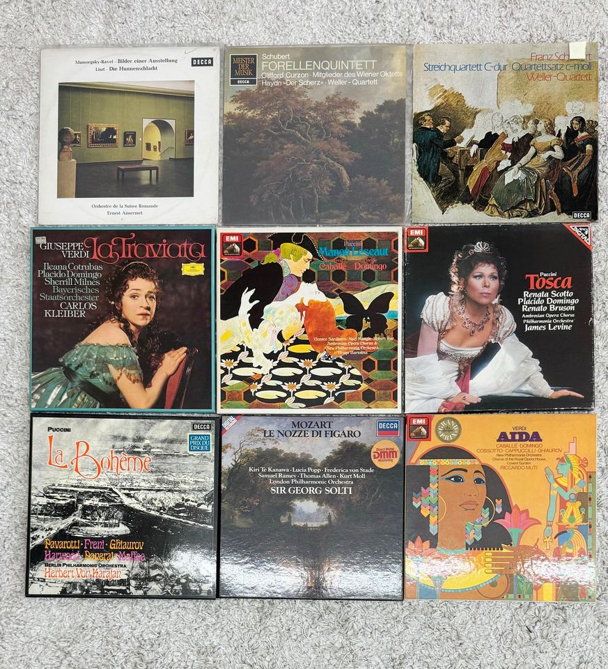 Vinyl LP Plattensammlung ca. 100 Stück Top Einspielungen in Bad Nenndorf