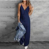Neu Jumpsuit Overall Einteiler Marine blau elegant Business L 40 Saarland - Spiesen-Elversberg Vorschau