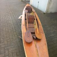 Altes Holzboot/ Kanu zu verkaufen Nordrhein-Westfalen - Borken Vorschau