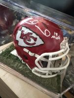 Football Mini Helm Chiefs  Mahomes signiert Niedersachsen - Sauensiek Vorschau