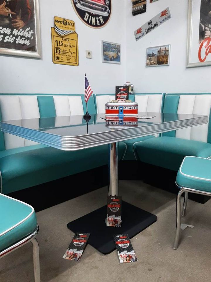 Tisch 120cm Küche Esszimmer Halle Bel Air Diner Möbel US Retro in Mülheim (Ruhr)