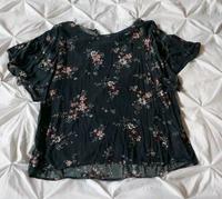 Bluse gr. 40 von Yessica blau mit Blumen Sachsen-Anhalt - Bad Schmiedeberg Vorschau