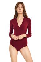 nife Body Blusenbody elegant Bordeaux Gr. 44 neu Bayern - Friedberg Vorschau