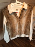 Sweatshirtjacke mit Fell NEU beige Jacke mit Fell Espirt Bayern - Großaitingen Vorschau