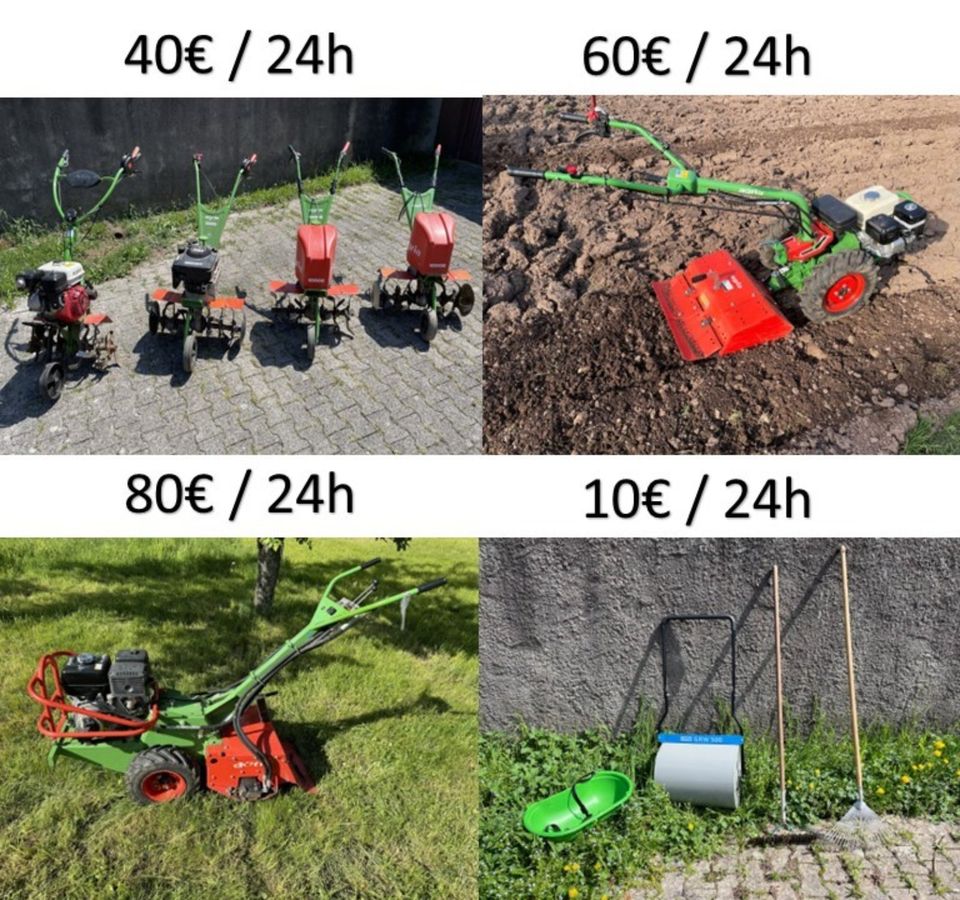 Vermietung Agria 3600 Bodenfräse Motorhacke Gartenfräse - mieten in Kernen im Remstal