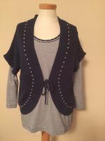 Bolero Jäckchen mit Shirt Gr 40 von Rabe  -TOP- Nordrhein-Westfalen - Herne Vorschau