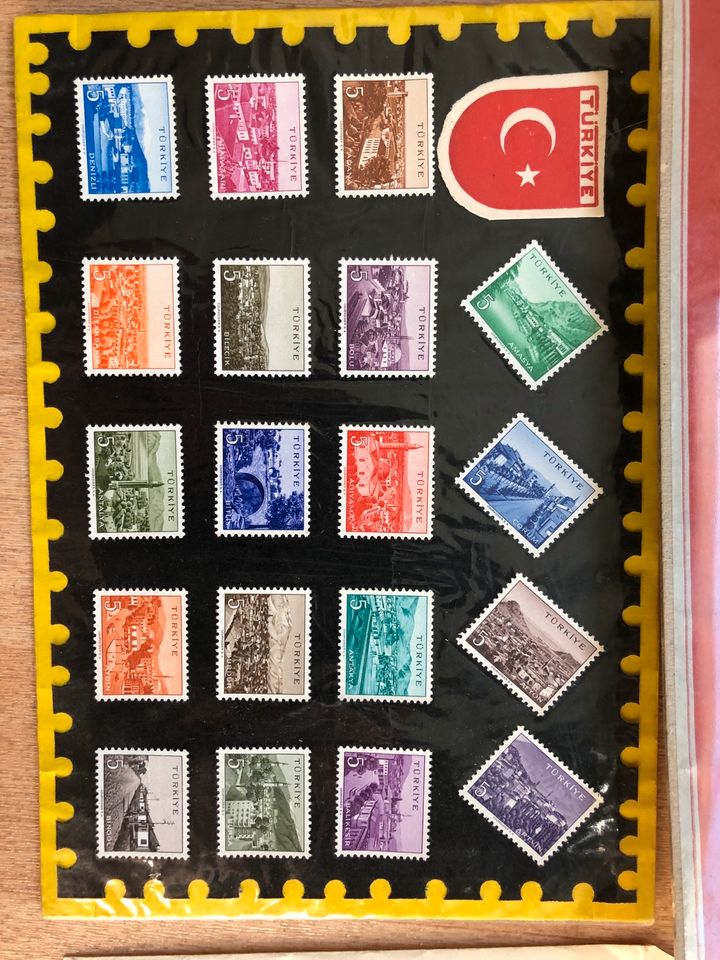 Alte Briefmarken in Kassel
