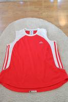 Adidas T-Shirt climalite Gr. 40 rot Saarland - Überherrn Vorschau